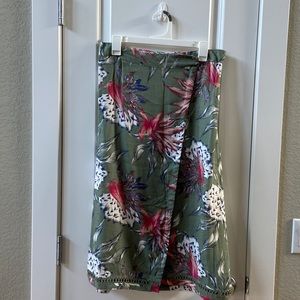 Roxy wrap skirt